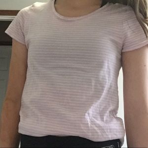 ✨Lavender stripe tee✨